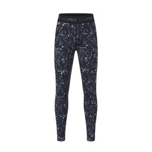 USA Pro Girls Butterfly Leggings / Black
